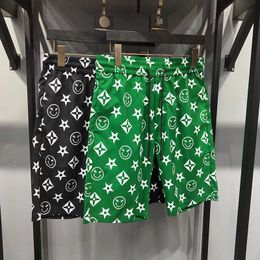 Men's Pants designer Summer Green Fashion Letter Printing Shorts Casual Capris Quick Dry Beach For Outwear VQLC