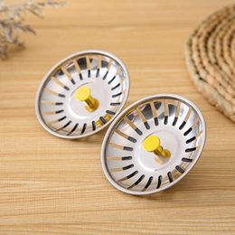 1pcs Stainless Steel Replacement Strainer 79mm Kitchen Water Basin Sink Drainer Strainer Leach Basket Waste Plug Stopper Philtre