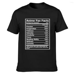 Men's T Shirts Anime Fan Facts Shirt Building Spring Over Size S-5XL Tee Custom Family Natural Loose