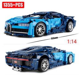 Kits Compatible 42083 114 Technical Sports Car Building Blocks Speed Racing Model Bricks Kids Toys for Boys Birthday Christmas Gifts Z0324