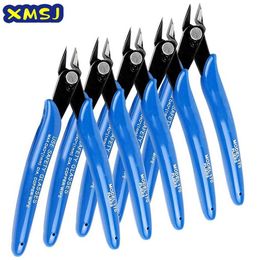 Electrical Wire Cable Cutters Cutting Side Snips Flush Pliers Nipper Anti-slip Rubber Mini Diagonal Hand Tools