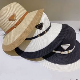 Women Designer Bucket Hat Cap Womens Brimmed Hats Designers Luxury Letter Straw Hats Summer Fashion Caps Men Classic Beach Cap For Travel