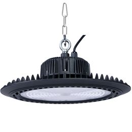 LED UFO High Bay Lights 100W 150W 200W 85-265V 6000K 150lm/W high efficiency warehouse lighting for Workshop Garage