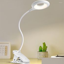 Energy Storage Battery Table Lamps Study Led Clip Lamp Touch Usb Rechargeable Student Light Ly Foldable Bedroom Book Reading Desk Dr Dhyll