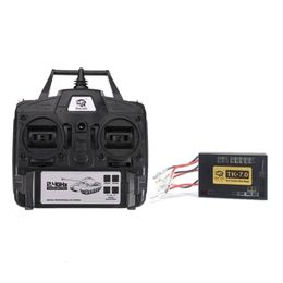 ElectricRC Car 24GHz Remote Control Radio System DIY Toy TK70 Version Receiver Main Board Digital Transmitter for 116 RC Tank 230325