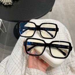 Men's Luxury Designer Women's Sunglasses Xiaoxiang Ouyang Nana's same flat lens net red plain face can be matched with degree myopia glasses frame
