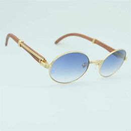 Luxury Designer High Quality Sunglasses 20% Off Retro Men Sunglasse Red Wood Glasses Frame Driving Shades Vintage Eyewear Decoration Accessories