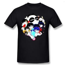 Men's T Shirts Ranma 1 2 Character Artwork White Printed Summer Large Fashion And Women's T-shirts