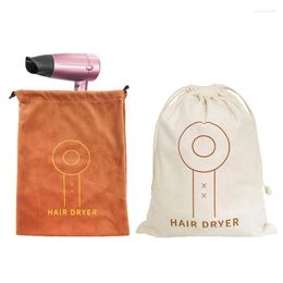 Storage Bags 1Pc Hair Dryer Bag Hairdryer Travel Drawstring Organiser Universal Portable Container Blower Carrying Holder