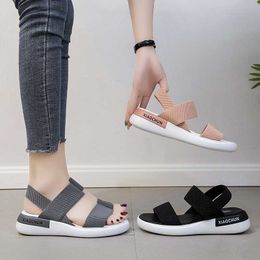 Sandals Shoes For Women Sandals 2022 Summer Fashion Platform Romen Sandals Women Casual Sport Sandals Women Closed Toe Flat Sandals AA230325