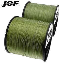 Fishing Accessories JOF 100M 300M X8 Super Strong PE Braided Fishing Lines Multifilament Lines for Carp Fishing Wire Rope Cord Pesca P230325