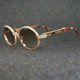 20% OFF Luxury Designer New Men's and Women's Sunglasses 20% Off Quavo Wood Peacock Wooden Glasses Mens Retro Shades Rhinestone Sunglass Tradition Sunnies