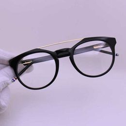 Luxury Designer High Quality Sunglasses 20% Off Tb408 large face round frame glasses fashion Korean version myopia optical ultra light