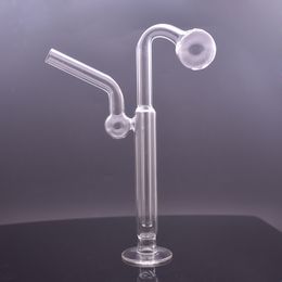 With Big Size Oil Bowl Dab Rig Bong Hookah Smoking Water Pipe with Base Balancer Ash Catcher Beaker Bong Cheapest Dhl Free