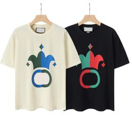 White T-shirt men's Japanese tide brand fun Rubik's Cube cotton summer men's short sleeves