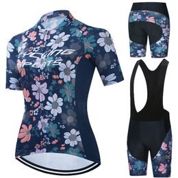 Cycling Jersey Sets Woman Clothe s Clothing Mountain Bike Female Set Bicycle Shorts Sportwear Wholesale Equipment 24314