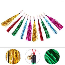 Cat Toys Toy Wand Teaser Replacement Kitten Stick Teasing Refill Interactive Tassel Catcher Ribbon Supplies Dancer Bell Head