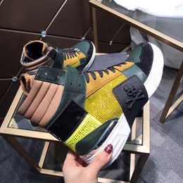 luxury designer shoes casual sneakers breathable mesh stitching Metal elements are size38-45 mkjnjh000004