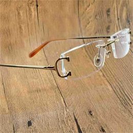 10% OFF Luxury Designer New Men's and Women's Sunglasses 20% Off Clear Eye Frames for Men Women Frame Fashion Transparent Computer Accessories Optical