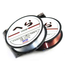 Fishing Accessories Fluorocarbon Clear 3.5LB-40.5LB Carbon Fibre Leader Fly Fishing line Super Strong Fishing Line Monofilament 100m P230325