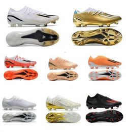 2023New Soccer Shoes Lionel Signature X Speedportal.1 FG Leyenda Performed World Cup Cleats Balon Te Adoro Mi Histori l Rihla Football Shoes Original