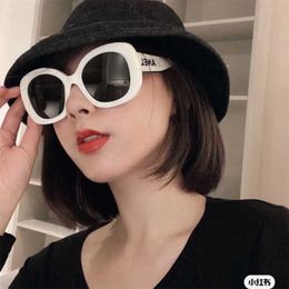 Designer de óculos de sol de alta qualidade 20% de desconto Família C Xiaoxiang Moda Versátil Placa Slim Mesh Vermelho 71414