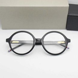 Luxury Designer High Quality Sunglasses 20% Off Large face round glasses tb500 fashion mainstream Korean myopia optical frame
