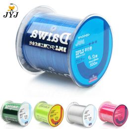 Fishing Accessories 500M Nylon Japanese Durable Monofilament Rock Sea/Freshwater Fishing Line Fishing Line Diameter 0.10mm To 0.47mm Fishing Tackle P230325