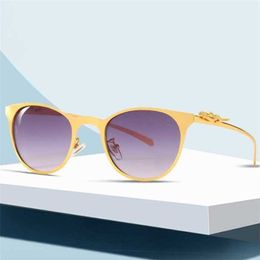 30% OFF Luxury Designer New Men's and Women's Sunglasses 20% Off head full round cat's eye glasses metal optical frame