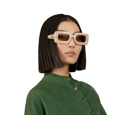 5A Eyewear G0961S Occhiali da vista con montatura rettangolare Sconto Occhiali da sole firmati per donna Acetato 100% lenti UVA / UVB Vetro con sacchetto per la polvere Scatola Fendave