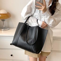 Evening Bags Luxury Designer High Capacity Tote Handbags For Office Women 2023 Trends Design Shopper Big Shoulder Shopping Bag Totes