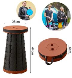 Camp Furniture Household Stool Fishing Portable Outdoor Sketching Line Up Plastic Creative Folding