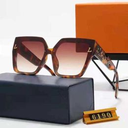 Luxury Designer High Quality Sunglasses 20% Off Overseas home net red for men women travel driving glasses P6190