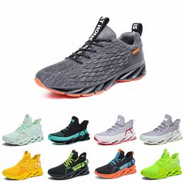 men running shoes breathable trainers wolf grey Tour yellow teal triple black green Light Brown Bronze Camel Watermelo mens outdoor sports sneakers l1Mp#