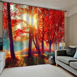 Curtain Modern Printing Custom 3d Curtains Bedroom Study Thickened Windshield Blackout