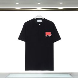 23 мужские футболки модные буквы печати T Рубашки мужчины женские дизайнерские футболки