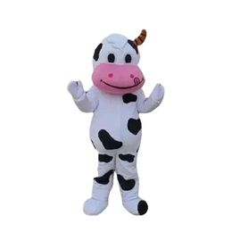 COW Mascot costume Adult Cartoon Cow Cartoon Costumes Halloween Party Mascot