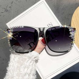 Luxury Designer Fashion Sunglasses 20% Off GM Rhinestone myopia clip female sunscreen anti ultraviolet driving Polarised night