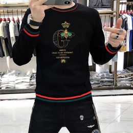 2023 New Designer Mens Sweatshirts Womens Men Fashion Sweatshirt Letter Embroidered sequins Pullovers Autumn Winter Hoodie Casual Tops fashionableTops clothing