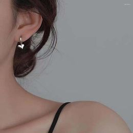 Hoop Earrings Personalised Simple Dangler High Quality Not Easy To Fade Durable For Women Girls