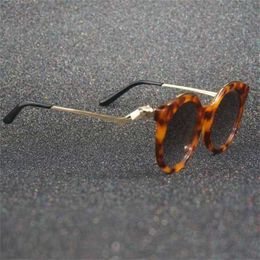 Luxury Designer High Quality Sunglasses 20% Off Round Ladies Panther Decoration Woman Sunglass Eyewear Accessories ApparelKajia