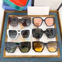 10% OFF Luxury Designer New Men's and Women's Sunglasses 20% Off Fashion Version Hot family simple large box net red same plate