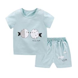 Clothing Sets 2023 Summer Baby Boy Clothes Born Set Toddler Infant Kids Shorts And T-shirt Top Boys