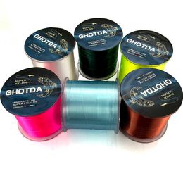 Fishing Accessories GHOTDA Monofilament Nylon Fishing Line 1000M 2-13KG Japan Material Super Strong P230325