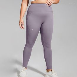 Active Pants Women Plus Size Yoga Sport High Waist Push Up For Fat Girl Tight Compression Legging Gym Fitness Slimming