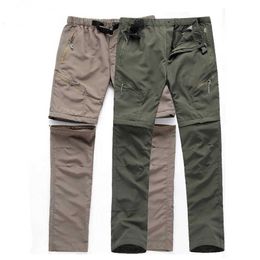 Men's Pants Waterproof Hiking Pants Men 2022 Summer Shorts Men Camping Trekking Trousers Mountain Climbing/Outdoor Sprots Pants Shorts Male W0325