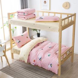 Bedding Sets Cotton Single Twin 3Pcs Set Bedroom Duvet Cover Flat Bed Sheet Pillowcase Home Linings Bedclothes Cartoons Mouse