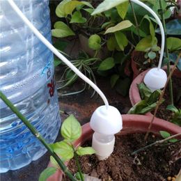 Watering Equipments 6Pcs DIY Automatic System Moving Plant Potted Waterer Bottles Water Drip Device Flower Irrigation