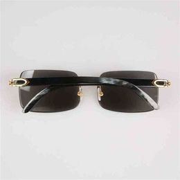 20% OFF Luxury Designer New Men's and Women's Sunglasses 20% Off Rectangle Square Oval Round Cat Eye Butterfly Rimless Gold Plated Metal Buffalo Horn SunglassesKajia