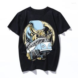 Men's T Shirts Drag Combi Print T-shirt Men Short Sleeves Funny Clothes Streetwear Casual Women Shirt Plus Size